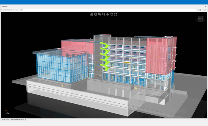 Fully Interactive BIM model display